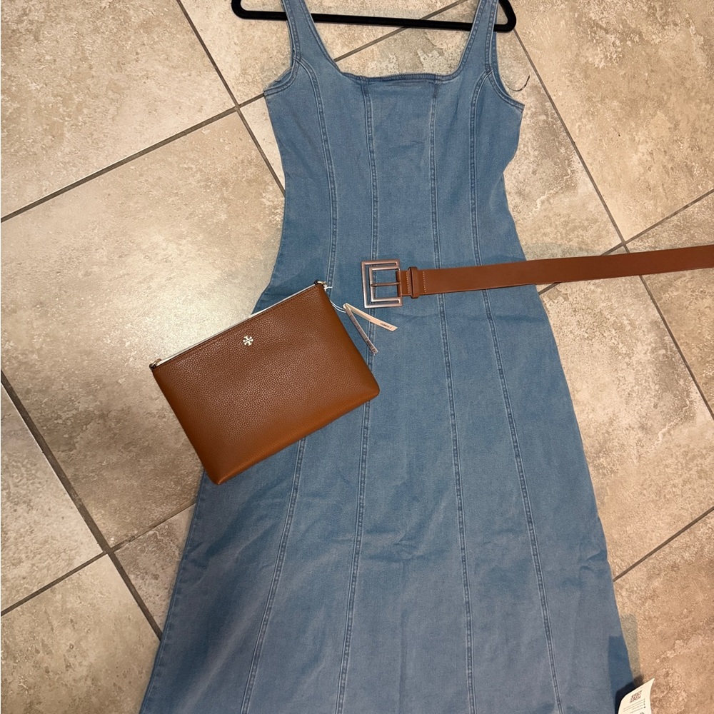 Denim Blue Sleeveless Dress